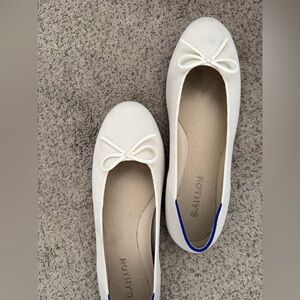 Rothy's Women's Cream Ballet Flats